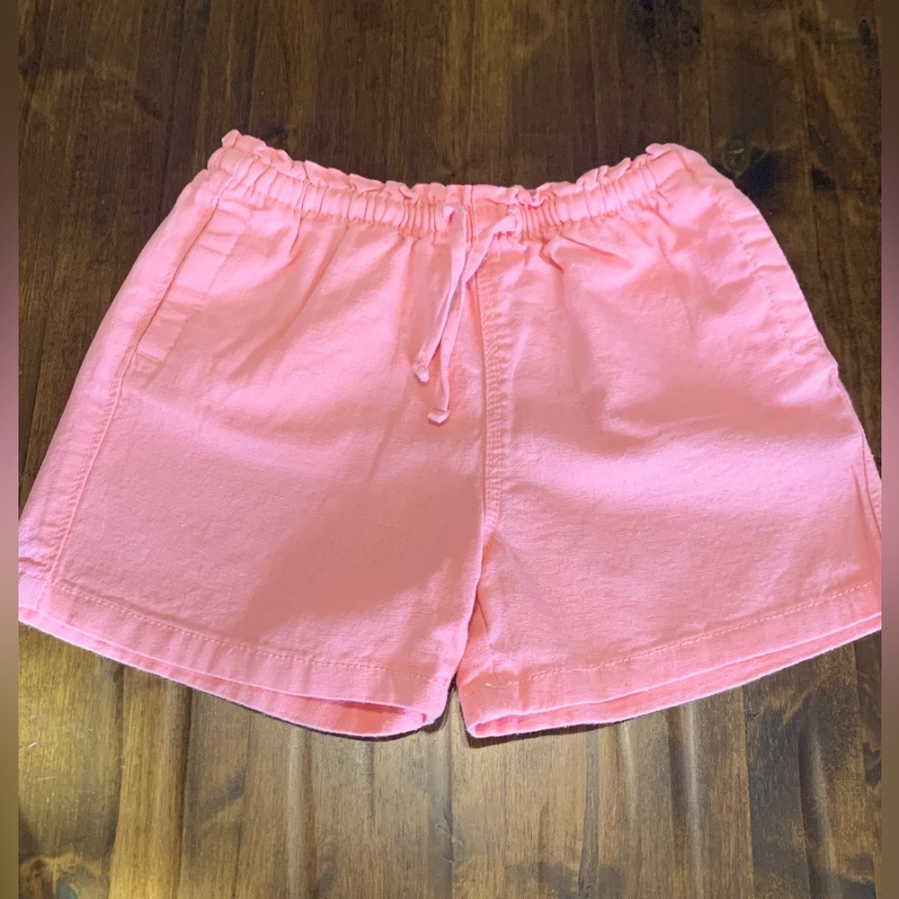 ⚓️Old Navy Toddler Linen Blend Shorts Sz 4T   🌟EUC